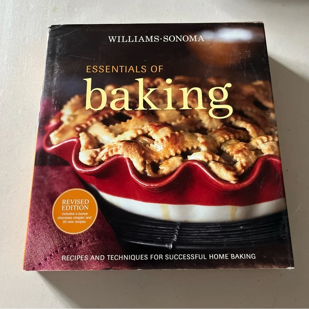 Williams Sonoma Essentials of Baking - Black and Red Cover